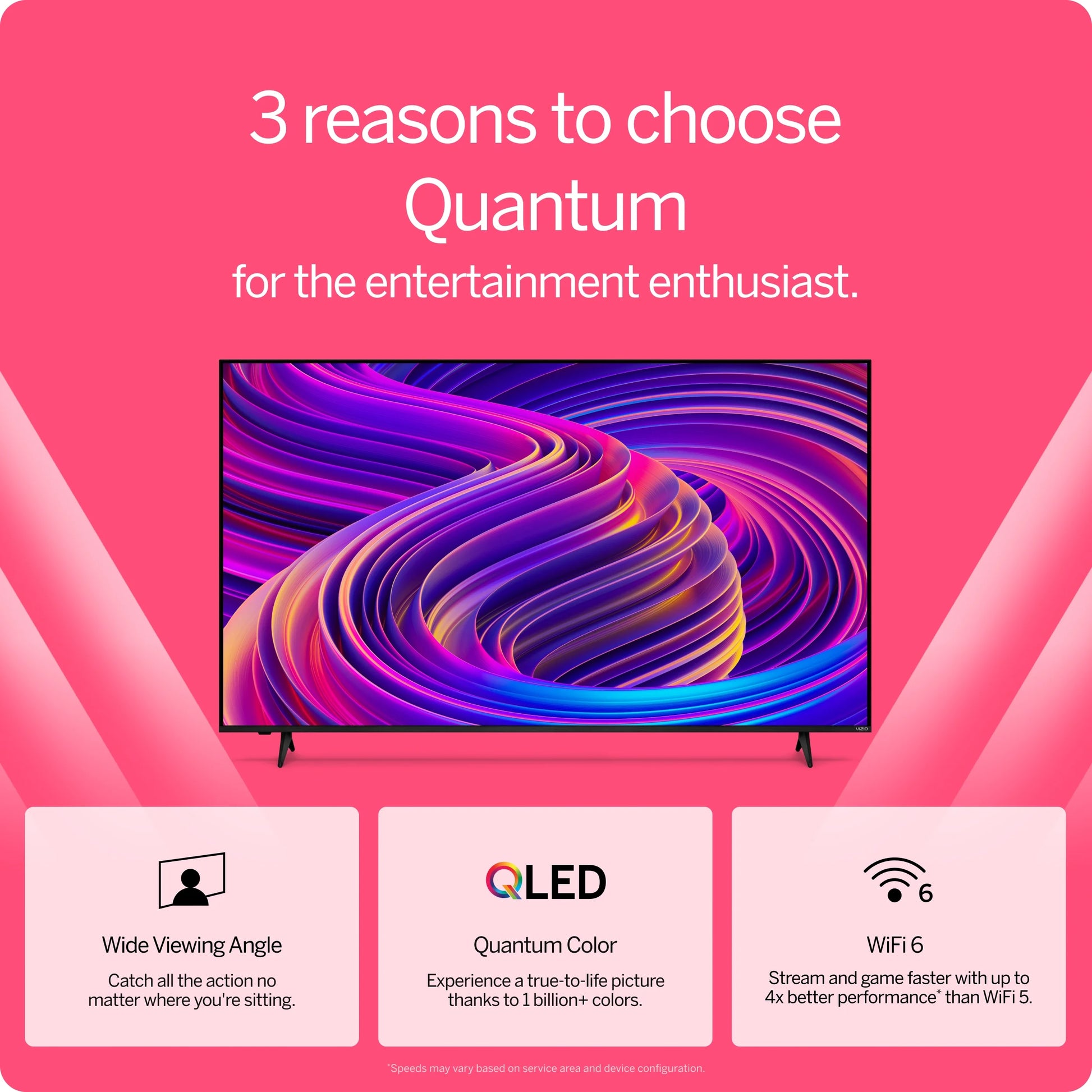 Clase De 55" Quantum 4K QLED HDR Smart TV (M55Q6-L4)